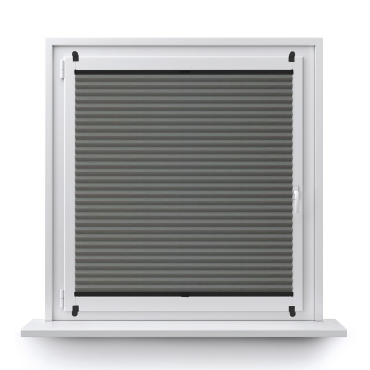 Plisa bezinwazyjna Premium Zaciemniająca Srebrna 903