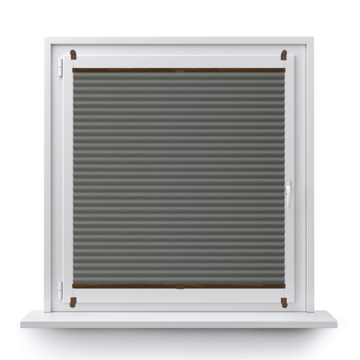 Plisa bezinwazyjna Premium Zaciemniająca Srebrna 903