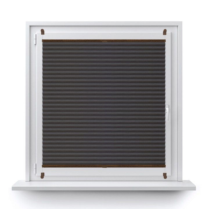 Plisa bezinwazyjna Premium Zaciemniająca Szara 904