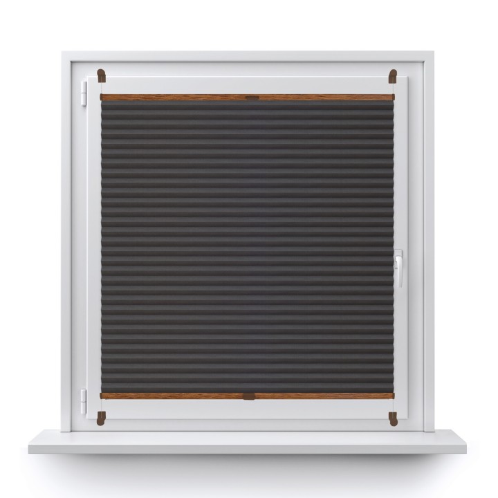 Plisa bezinwazyjna Premium Zaciemniająca Szara 904