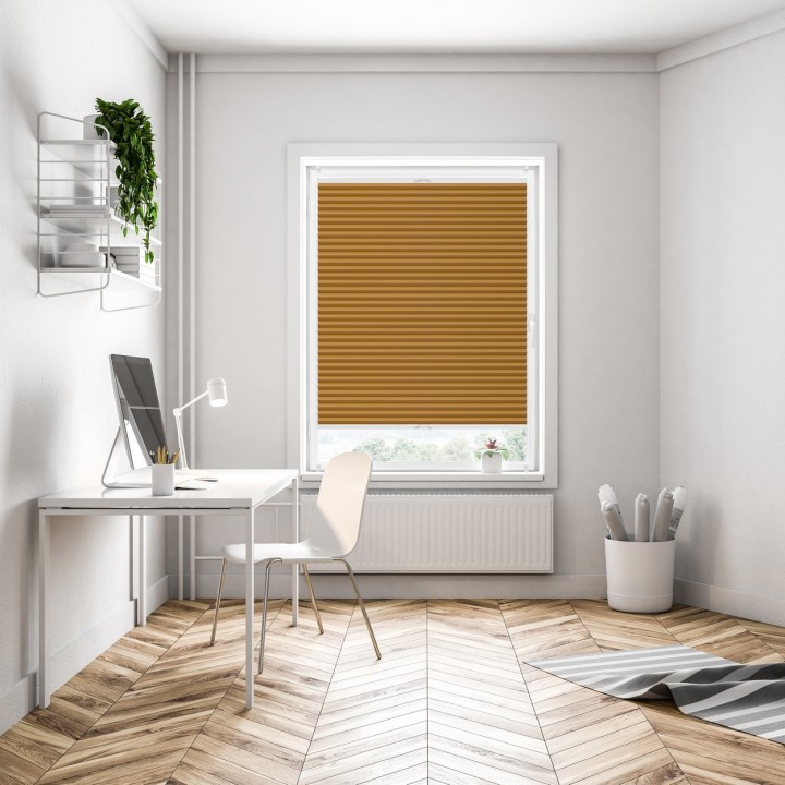 Plisa bezinwazyjna Premium Zaciemniająca Złota 503