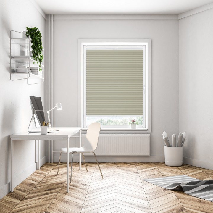 Plisa bezinwazyjna Premium Zaciemniająca Ecru 902