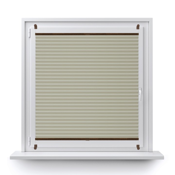 Plisa bezinwazyjna Premium Zaciemniająca Ecru 902