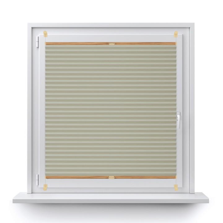 Plisa bezinwazyjna Premium Zaciemniająca Ecru 902