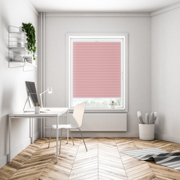 Plisa bezinwazyjna Basic Premium Przyciemniająca Różowy 120