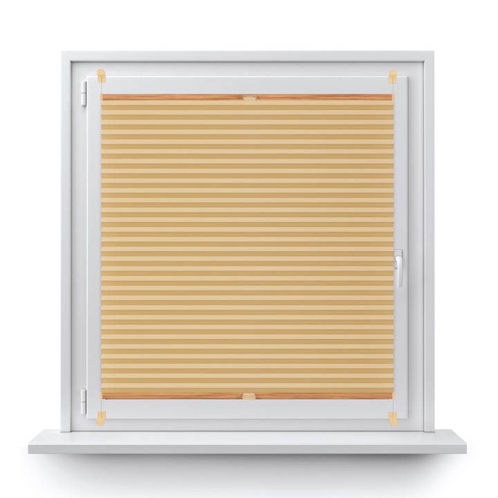 Plisa bezinwazyjna Termo premium Przyciemniająca Żółta 207