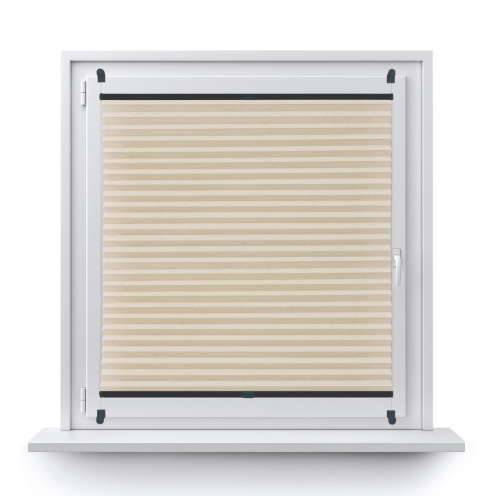 Plisa bezinwazyjna Gnieciona Przyciemniająca Beżowa 931