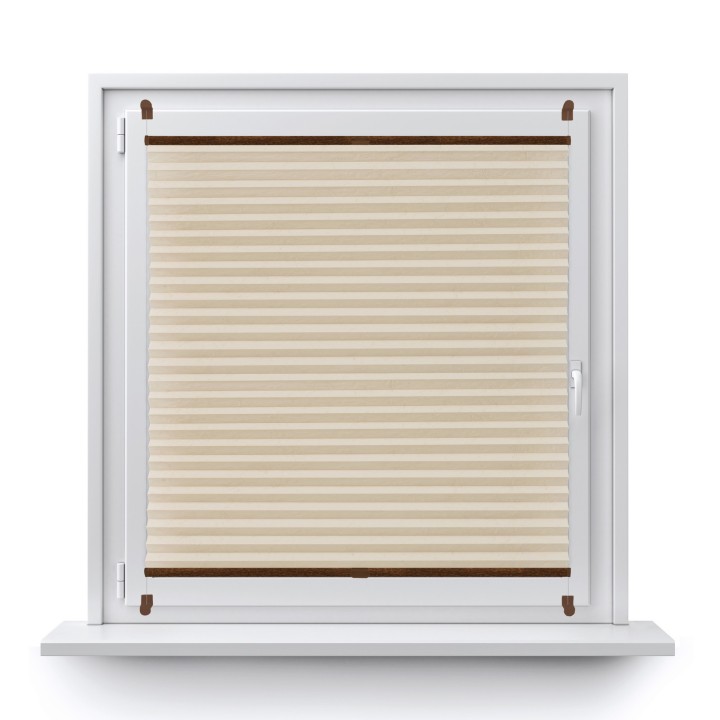 Plisa bezinwazyjna Gnieciona Przyciemniająca Beżowa 931