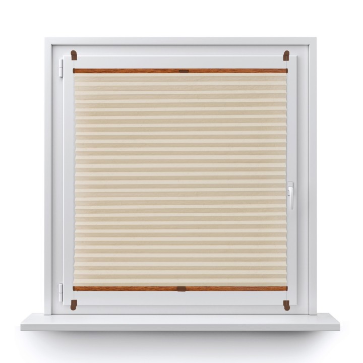 Plisa bezinwazyjna Gnieciona Przyciemniająca Beżowa 931