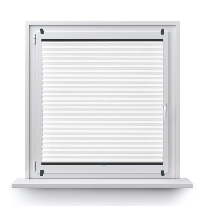 Plisa bezinwazyjna Gnieciona Przyciemniająca Biała 930