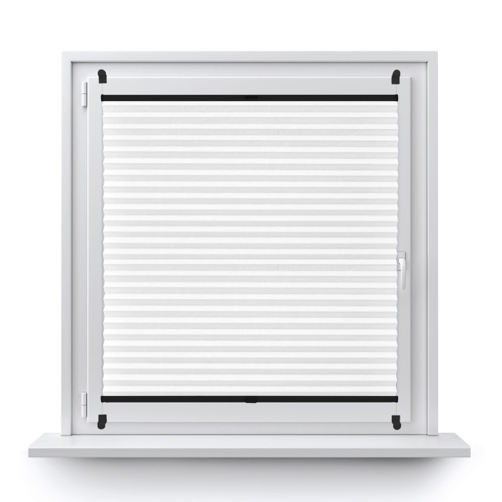 Plisa bezinwazyjna Gnieciona Przyciemniająca Biała 930