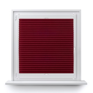 Plisa bezinwazyjna Gnieciona Przyciemniająca Bordowa 935