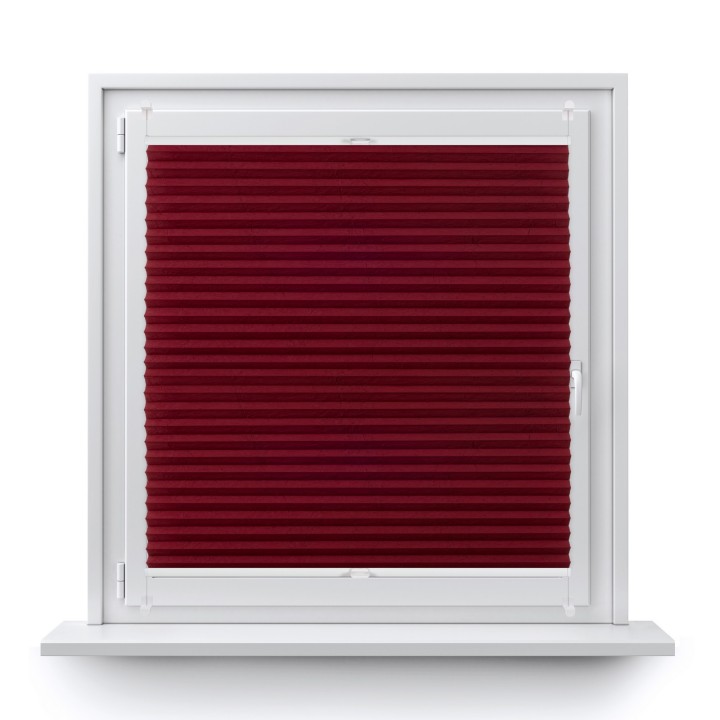 Plisa bezinwazyjna Gnieciona Przyciemniająca Bordowa 935