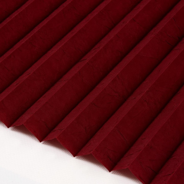 Plisa bezinwazyjna Gnieciona Przyciemniająca Bordowa 935