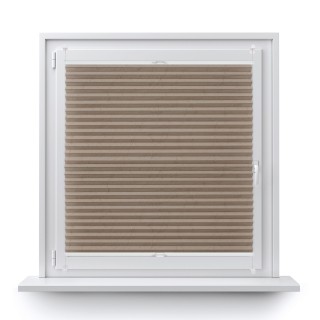 Plisa bezinwazyjna Gnieciona Przyciemniająca Ciemnobeżowa 933