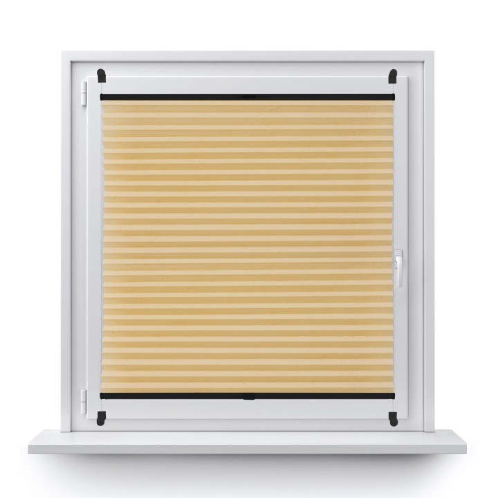 Plisa bezinwazyjna Gnieciona Przyciemniająca Kremowa 932