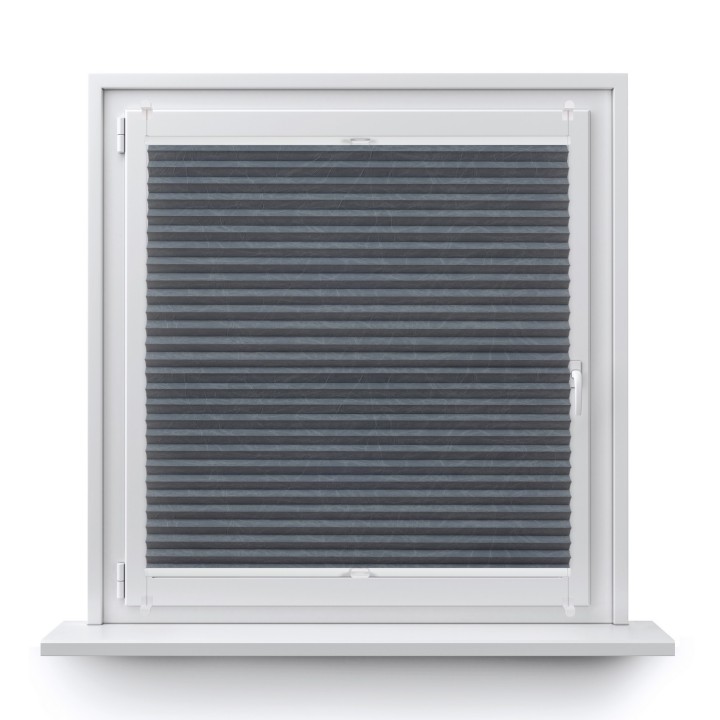 Plisa bezinwazyjna Gnieciona Przyciemniająca Szara 934