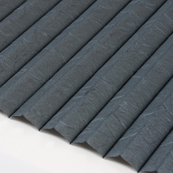 Plisa bezinwazyjna Gnieciona Przyciemniająca Szara 934