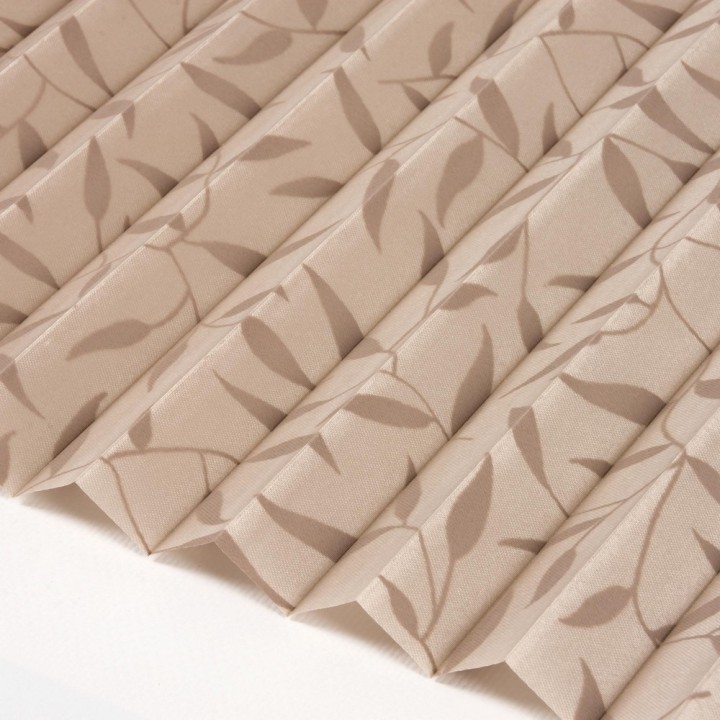 Plisa bezinwazyjna Z nadrukiem Przyciemniająca Beżowa 1003