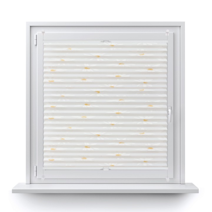 Plisa bezinwazyjna Z nadrukiem Przyciemniająca Biała 2003