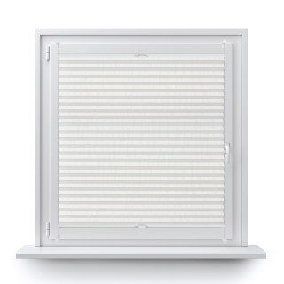 Plisa bezinwazyjna Z nadrukiem Przyciemniająca Biała 2002