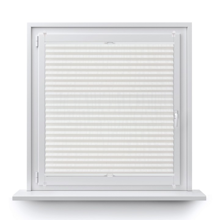 Plisa bezinwazyjna Z nadrukiem Przyciemniająca Biała 2002