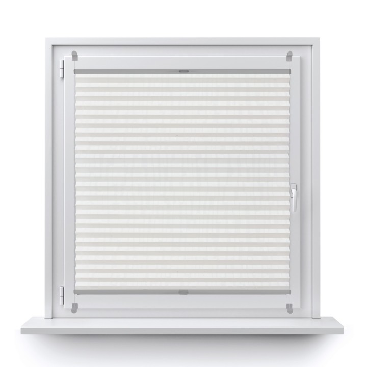 Plisa bezinwazyjna Z nadrukiem Przyciemniająca Biała 2002