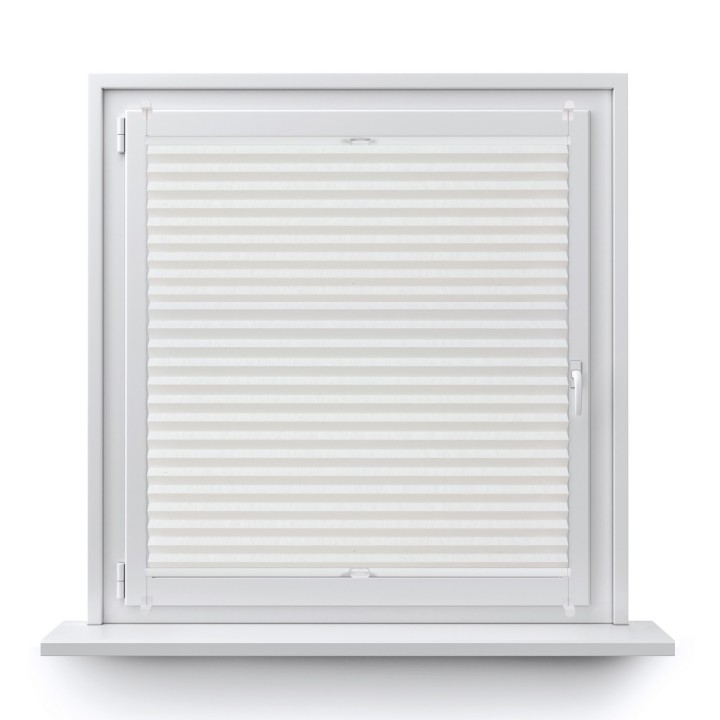 Plisa bezinwazyjna Z nadrukiem Przyciemniająca Biała 2001