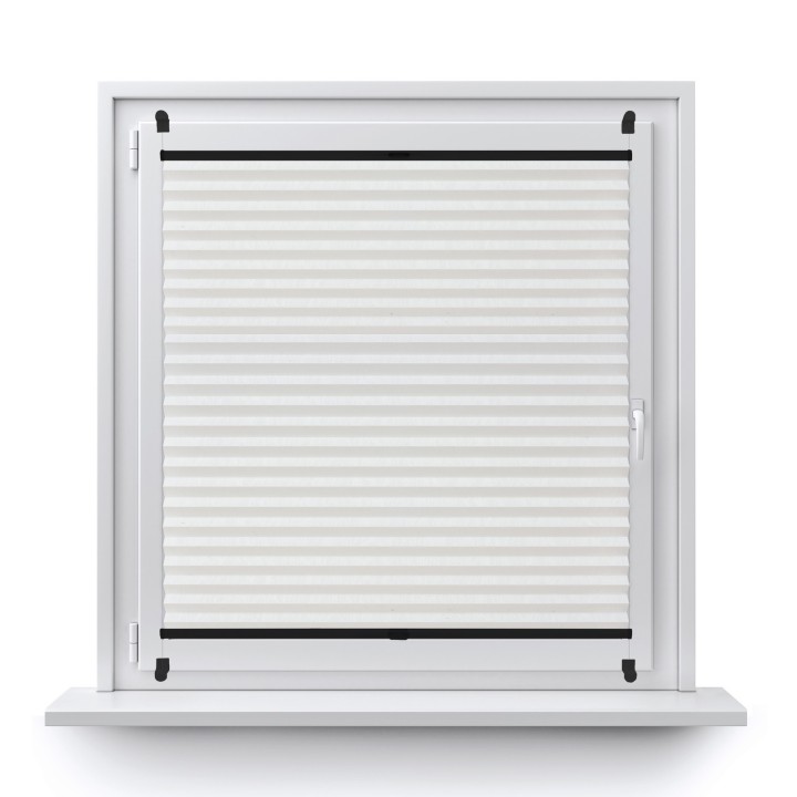 Plisa bezinwazyjna Z nadrukiem Przyciemniająca Biała 2001