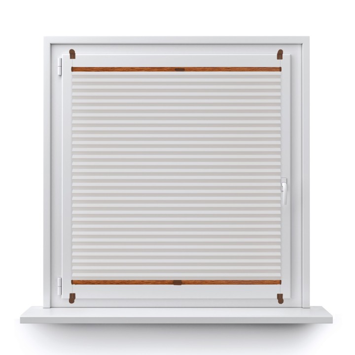 Plisa bezinwazyjna Termo premium Przyciemniająca Biała 216