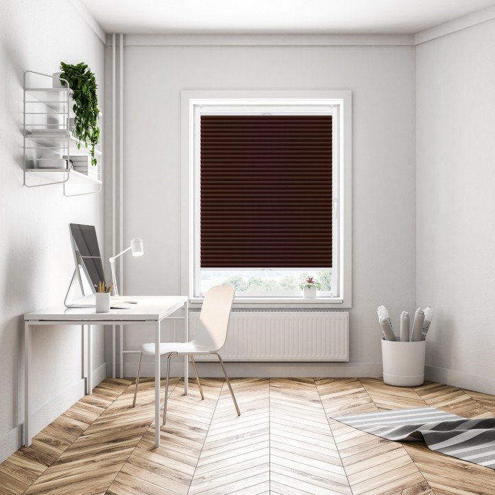 Plisa bezinwazyjna Termo premium Przyciemniająca Brązowa 209