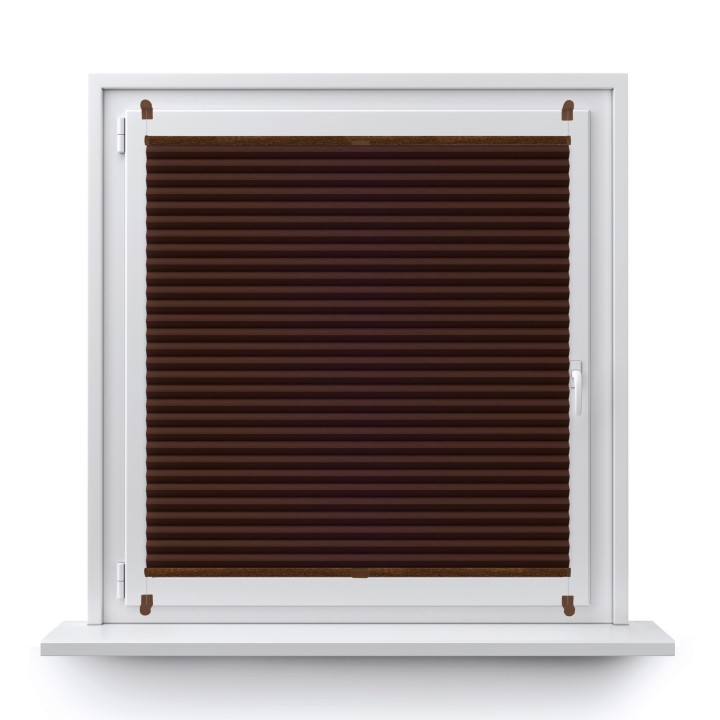 Plisa bezinwazyjna Termo premium Przyciemniająca Brązowa 209