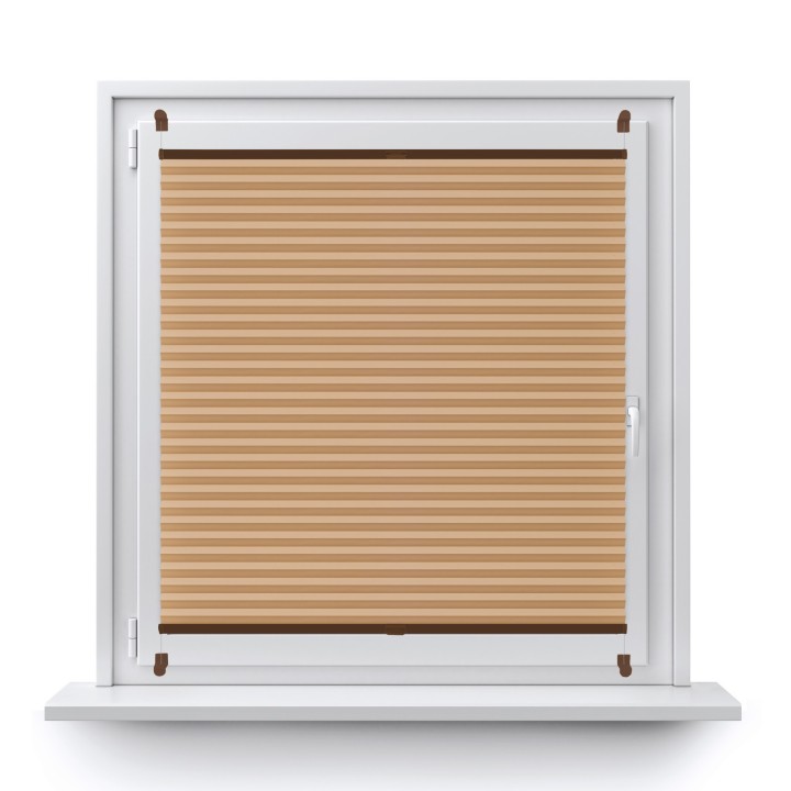 Plisa bezinwazyjna Termo premium Przyciemniająca Ciemnobeżowa 206