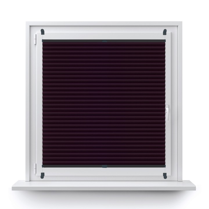 Plisa bezinwazyjna Termo premium Przyciemniająca Ciemnofioletowa 217