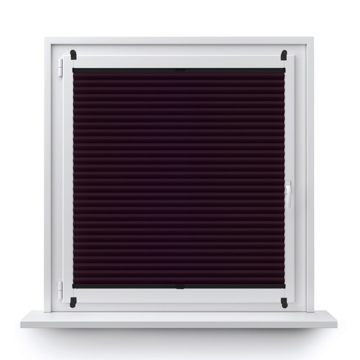 Plisa bezinwazyjna Termo premium Przyciemniająca Ciemnofioletowa 217