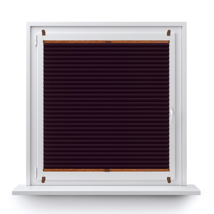 Plisa bezinwazyjna Termo premium Przyciemniająca Ciemnofioletowa 217