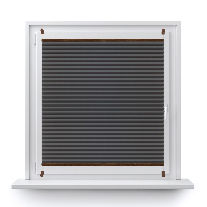 Plisa bezinwazyjna Termo premium Przyciemniająca Ciemnoszara 212