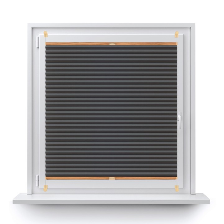 Plisa bezinwazyjna Termo premium Przyciemniająca Ciemnoszara 212