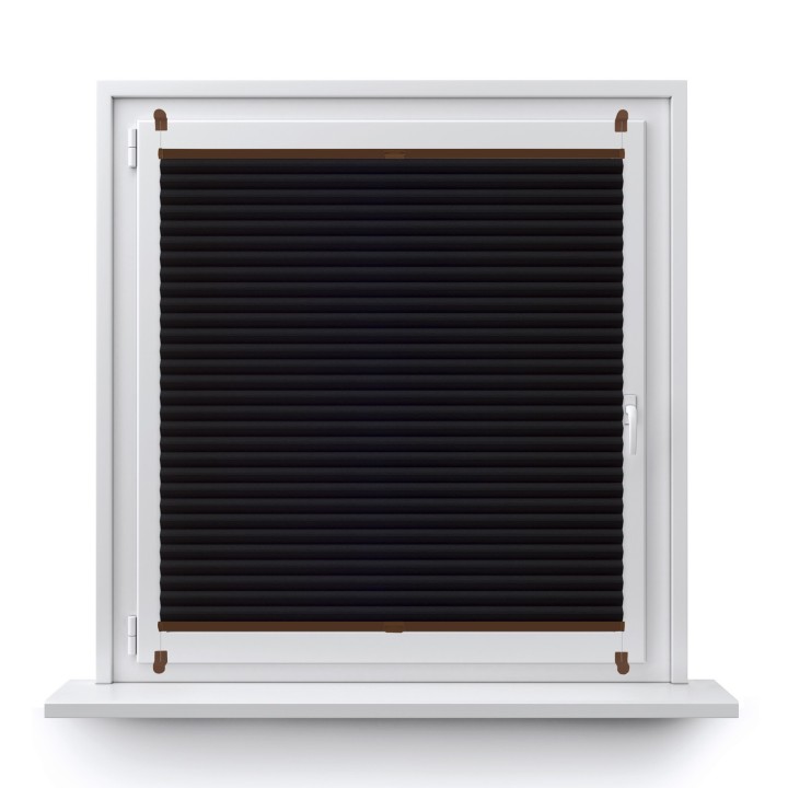 Plisa bezinwazyjna Termo premium Przyciemniająca Czarna 213