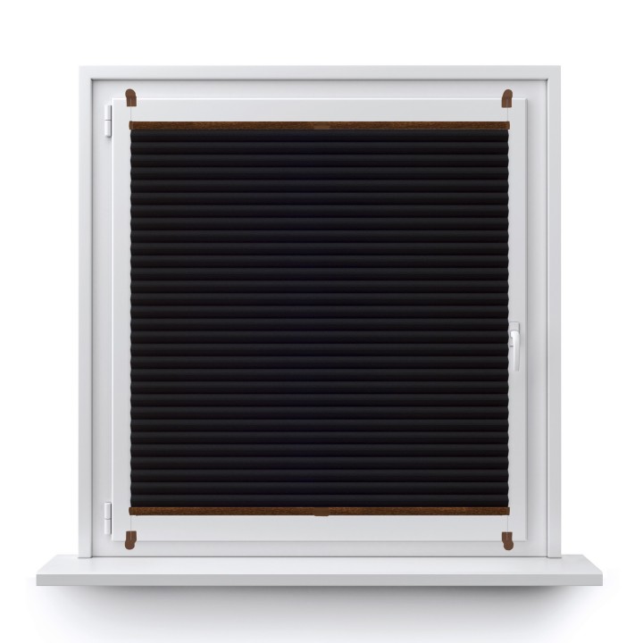 Plisa bezinwazyjna Termo premium Przyciemniająca Czarna 213