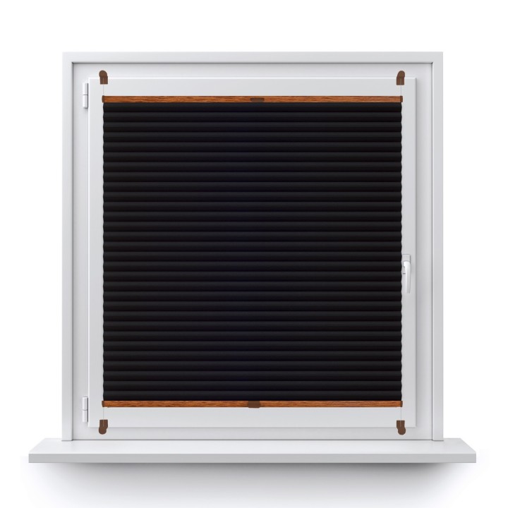 Plisa bezinwazyjna Termo premium Przyciemniająca Czarna 213