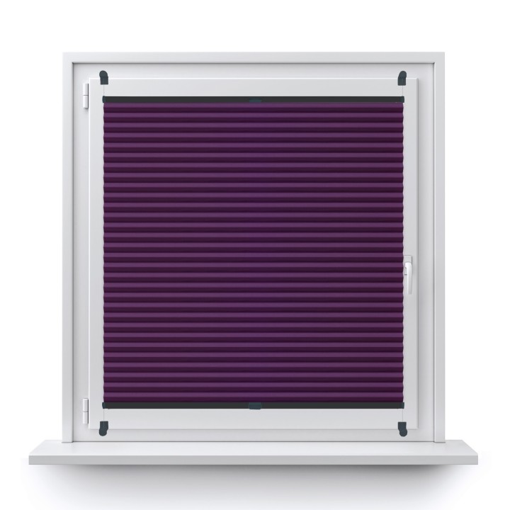 Plisa bezinwazyjna Termo premium Przyciemniająca Fioletowa 204