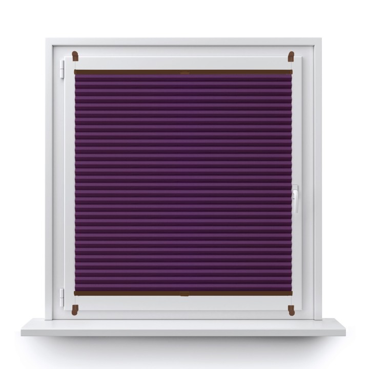 Plisa bezinwazyjna Termo premium Przyciemniająca Fioletowa 204