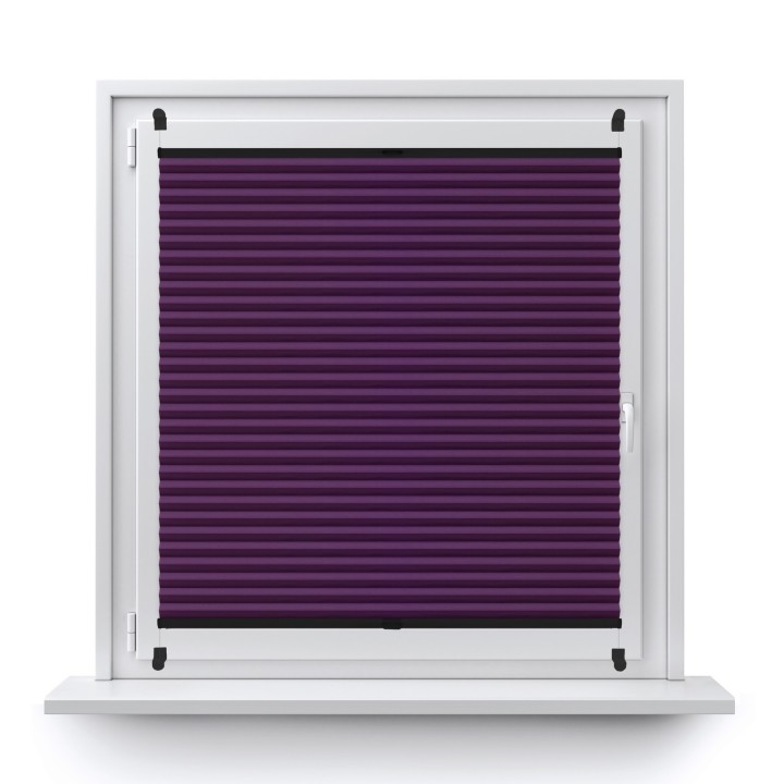 Plisa bezinwazyjna Termo premium Przyciemniająca Fioletowa 204