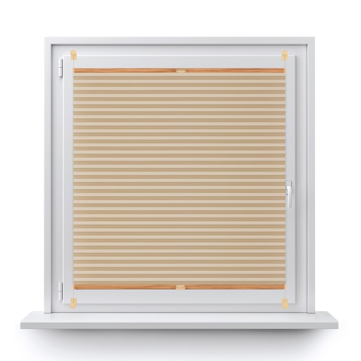 Plisa bezinwazyjna Termo premium Przyciemniająca Jasnobeżowa 205