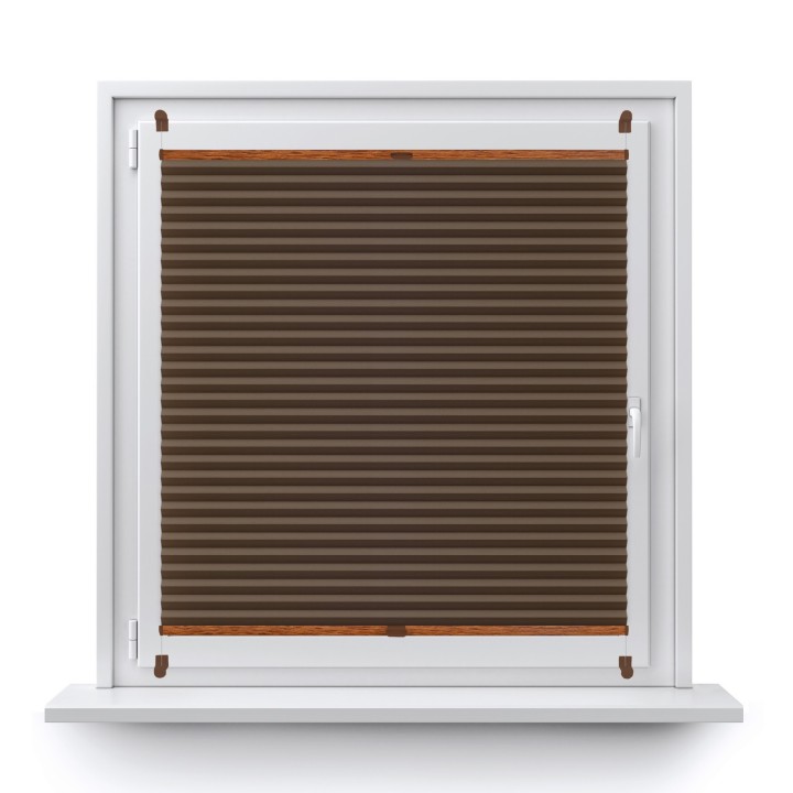 Plisa bezinwazyjna Termo premium Przyciemniająca Jasnobrązowa 214