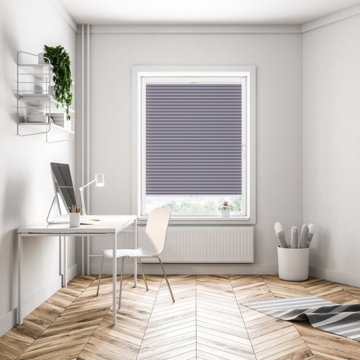 Plisa bezinwazyjna Termo premium Przyciemniająca Jasnofioletowa 210