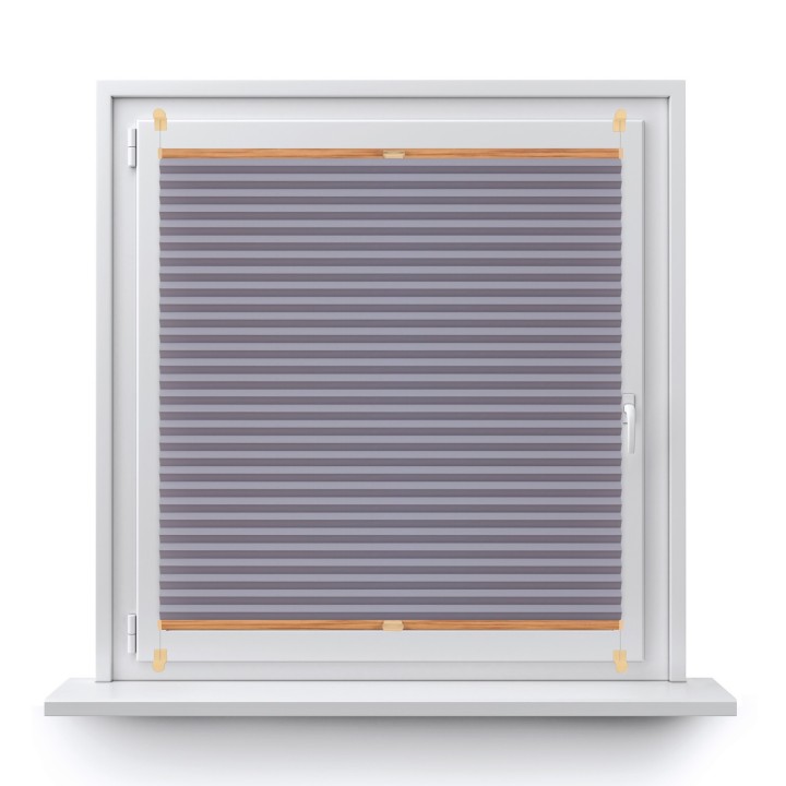 Plisa bezinwazyjna Termo premium Przyciemniająca Jasnofioletowa 210