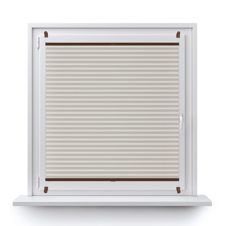 Plisa bezinwazyjna Termo premium Przyciemniająca Jasnokremowa 200