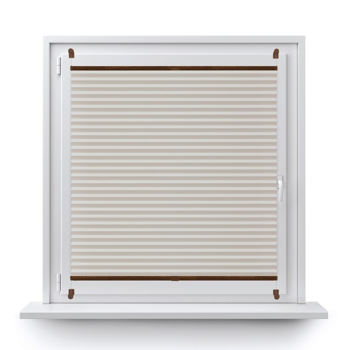 Plisa bezinwazyjna Termo premium Przyciemniająca Jasnokremowa 200